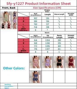 Detailed size chart for women's button pajama set including top and shorts measurements