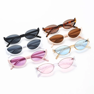 Stylish cat eye half-frame sunglasses for women available in seven assorted colors