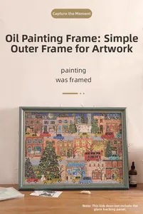 Macro detail of vintage blue wood frame with antique texture for oil paintings