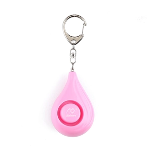 Portable Teardrop Personal Alarm Keychain High Decibel Emergency Security Siren For Women Children Elderly Safety Device