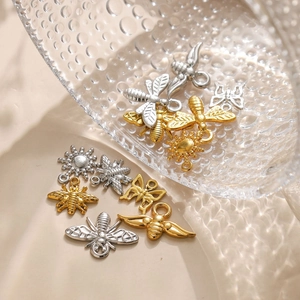 Bee Butterfly Sun Charms 304 Stainless Steel Hollow Pendants For DIY Jewelry Making Necklace Earring Craft Accessories