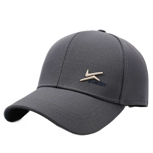 Deep grey winter baseball cap for men featuring warm lining and ROMONT gold embroidery