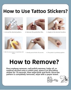 Step-by-step guide for applying and removing waterproof pink axolotl tattoo stickers