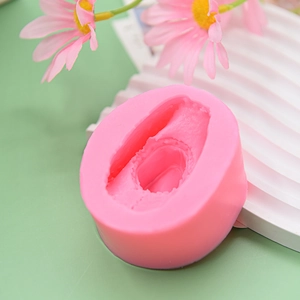 Pink cowboy hat silicone mold for DIY fondant chocolate baking and resin crafts