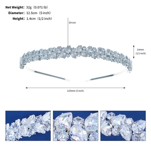 Detailed macro view showing the precise zircon inlay and silver crown dimensions