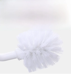 Detail of 360 degree spherical high density nylon brush head for deep cleaning