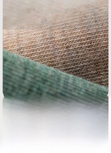 Detail of 40S 168N premium cotton socks showing soft fabric texture and non-slip silicone