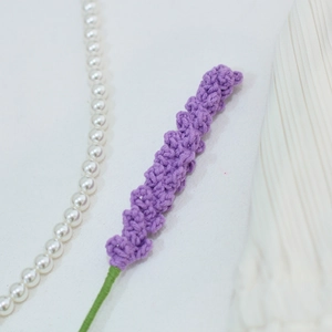 Bouquet de lavande au crochet fait main pour décoration d'intérieur et mariage