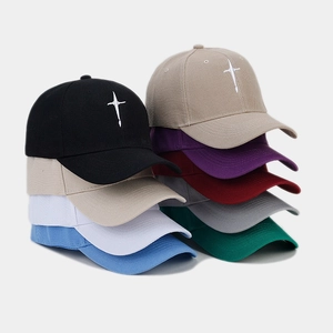 Détails de casquettes en coton avec broderie d'étoile disponibles en plusieurs coloris
