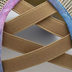 Macro detail of breathable mesh and crisscross elastic ponytail bands on baseball cap