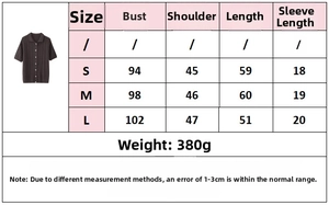 Guida alle taglie con misure per completo da donna con polo in maglia e pantaloni