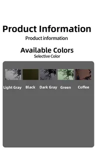 Color options for seamless yoga pants including light gray, black, dark grey, green and coffee
