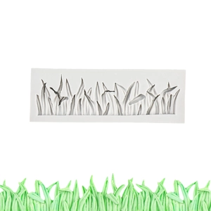 Silicone grass mold for DIY chocolate fondant cake decorating and baking crafts