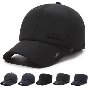 Cappello Da Baseball Termico Invernale Da Uomo Protezione Per Le Orecchie Cappello Sportivo Antivento Regolabile