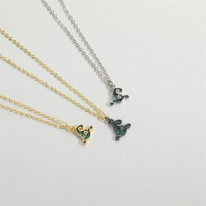 Vintage wizard hat pendant necklace in gold, silver, and black metal finishes