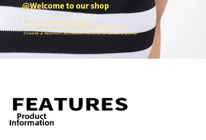Close-up of black and white striped knit fabric texture on a fashion accessory piece