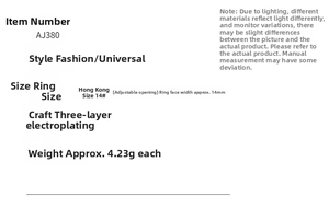 Detailed sizing chart for vine style pearl ring with adjustable 925 silver band