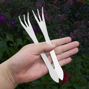Manual stainless steel bonsai rake and soil press tool for gardening and soil loosening
