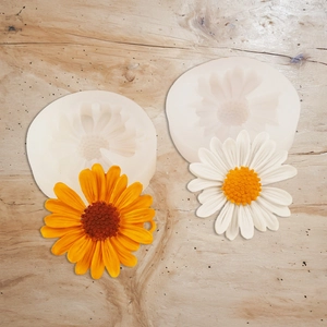 Daisy Flower Silicone Mold For DIY Resin Crafting Fondant Cake Decoration Aromatherapy Gypsum Sunflower Pattern