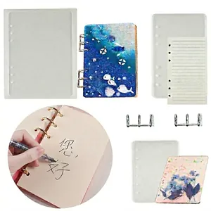 DIY Notitieboek Cover Siliconen Mal Voor Hars Gieten Epoxy Ambacht A4 A5 A6 A7 Bindringen En Papier