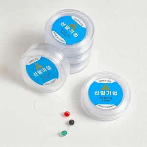 Elastic clear crystal string for DIY jewelry making in 0.5mm 0.6mm 0.8mm sizes