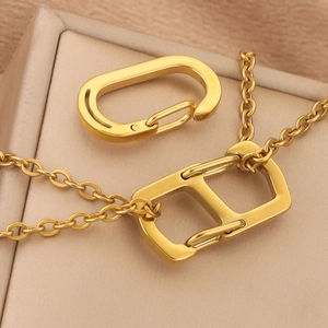 Polished Stainless Steel Arabic Number Lobster Clasp Spring Hook For DIY Jewelry Crafting Accessory