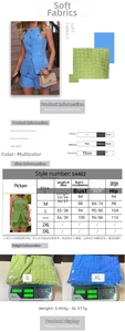 Tableau des tailles pour ensemble gilet sans manches texturé et short avec mesures en CM