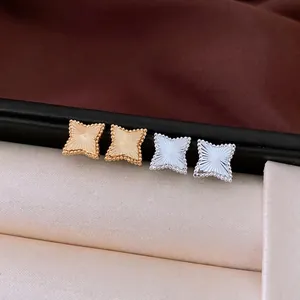 Sunburst Star Stud Earrings Radial Texture Beaded Edge Vintage Minimalist Copper With 925 Sterling Silver Earring Post