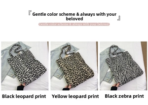 Detailed comparison of leopard and zebra print canvas tote bags for daily commuting