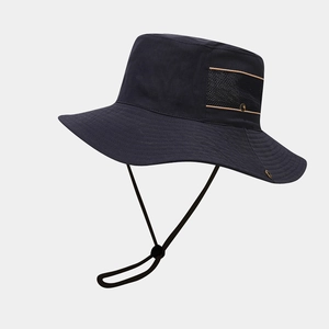 Wasserabweisender Outdoor Sonnenhut mit breiter Krempe und atmungsaktivem Mesh-Gewebe