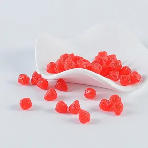 Realistische Miniatur Simulation Erdbeere PVC Kunststoff Frucht DIY Handwerk Zubehör Lebensmittel Spiel Dekoration Für Kinder Und Erwachsene
