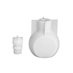 Minimalist DIY resin silicone mold set for creating spherical flower vases and perfume bottles