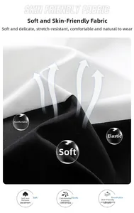 Breathable high-stretch fabric detail of men's tracksuit showing soft skin-friendly texture