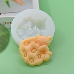 Stampo in silicone a forma di orsetto per decorazione torte e cioccolato fai-da-te
