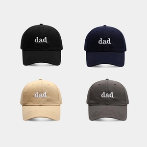 Cotton Baseball Cap Dad Letter Embroidery Adjustable Metal Buckle Breathable Casual Outdoor Sport Sun Hat Vintage Unisex