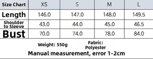 Guide des tailles pour robe midi à paillettes avec mesures XS à L pour un ajustement idéal