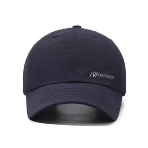 Men's navy quick-dry baseball cap with narason logo for outdoor sports and sun protection