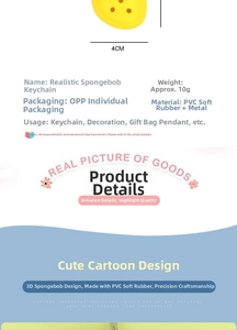 Detailed size specifications for 4cm mini PVC garden clog shoe keychain and bag charm