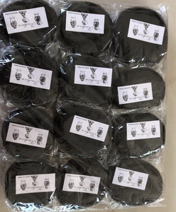 12-piece black bun maker set for kids hair styling with individual packaging