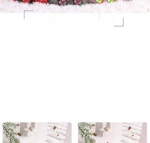 Close-up of wheels on a wooden Christmas train toy with festive holiday decorations