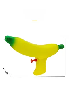 Banana water gun product dimensions showing 20cm length and 11.5cm height on white background