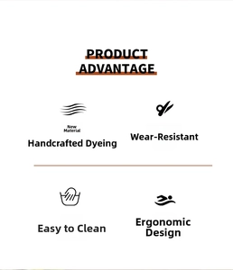 Infografica del design ergonomico e materiale tinto a mano del porta orecchini