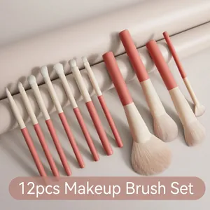 Professionelle Make-up Pinsel Synthetikfaser Für Puder Foundation Lidschatten Concealer Verblenden Gesicht Augen