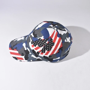 Casquette de baseball camouflage drapeau USA avec broderie pour la fête de l'Indépendance
