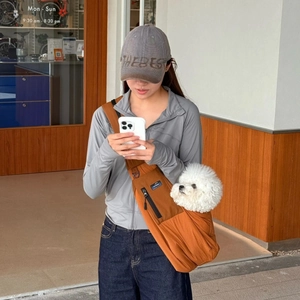 Borsa A Tracolla Per Animali Domestici Rete Traspirante Tracolla Regolabile Portatile Da Viaggio Per Piccoli Cani Gatti