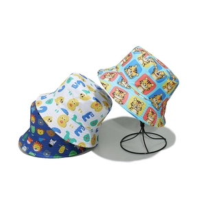 Chapeaux de soleil respirants en coton pour enfants avec motifs tigre et dinosaure