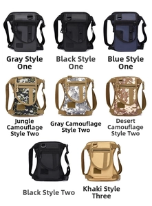 Multiple color options for multi-functional tactical leg bags and outdoor waist packs