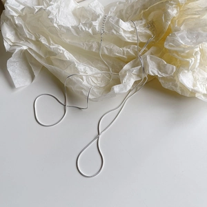 Minimalist 925 sterling silver snake chain necklace with adjustable length extension
