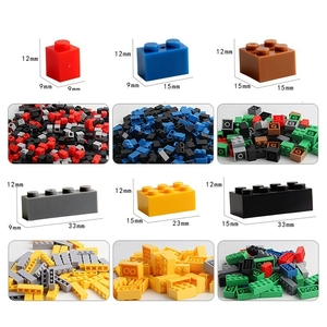 Creative Building Blocks ABS Plastic DIY Small Particle Interlocking Educational Construction Toys For Boys Girls