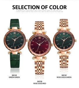 Three elegant IBSO women's watches featuring faceted crystal dials and рим style markers